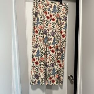 Cider Cream Floral Pants